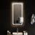 Oglinda de baie cu LED, 50x100 cm GartenMobel Dekor