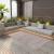 Covor de exterior, ARAKIL gri taupe, 140x200 cm, PP GartenMobel Dekor