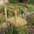Pod de grădină cu balustradă, lemn masiv pin tratat GartenMobel Dekor