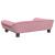 Canapea pentru copii, roz, 70x45x26 cm, catifea GartenMobel Dekor