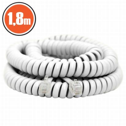 Cablu telefon spiralat4P/4C1,8 m Best CarHome