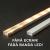 Profil U din aluminiu pt. benzi LED 1000x17x8mm Best CarHome