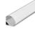 Profil  din aluminiu pt. benzi LED 2000x16x16mm - rotunjit Best CarHome