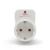 Adaptor priza cu protectie la supratensiune Best CarHome