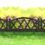 Bordura pt. pat de flori / gard - extensibil, 59,5 x 24 cm - Negru Best CarHome