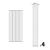 Perdea pt. usa din plasa anti-tantari, 4 benzi, max. 100 x 220 cm, alb Best CarHome