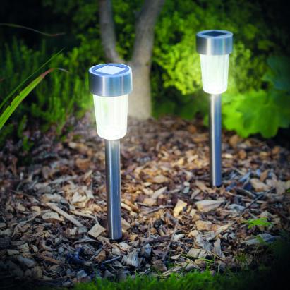 Lampă solară LED pentru exterior - 190 x 45 mm, metal Best CarHome