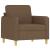 Set de canapele cu perne, 3 piese, maro, textil GartenMobel Dekor