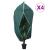 Huse de plante din fleece cu fermoar 4 buc. 70 g/m² 1,2x1,8 m GartenMobel Dekor