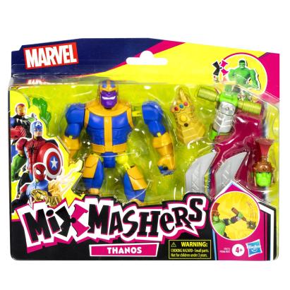 MARVEL AVENGERS MIX MASHERS SET FIGURINA THANOS 12CM SI ACCESORII SuperHeroes ToysZone