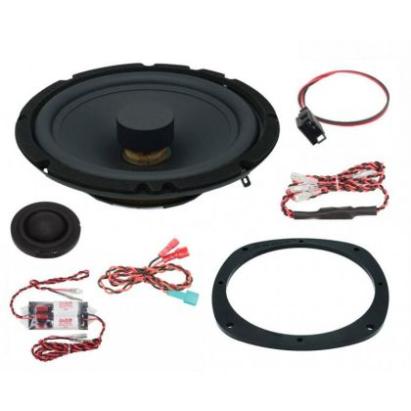 KIT  Sistem component dedicat Mercedes Sprinter x-fit 110w perfect fit pe 2 căi crossover plug'n'play Audio System German Sound CarStore Technology