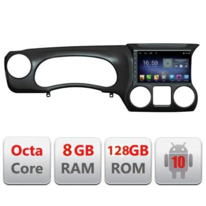 Navigatie JEEP WRANGLER 2011-2014 Manual F-wr Octa Core cu Android Radio Bluetooth Internet GPS WIFI DSP 8+128GB 4G CarStore Technology