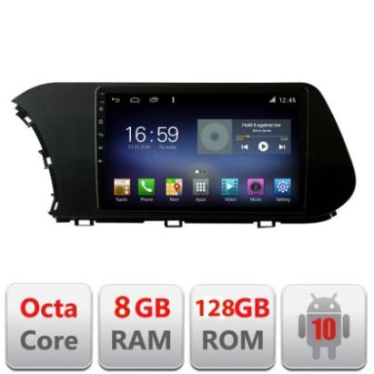 Navigatie HHyundai I20 2020- F-i20 Android radio gps internet Octa Core 4G 8+128 DSP CarStore Technology