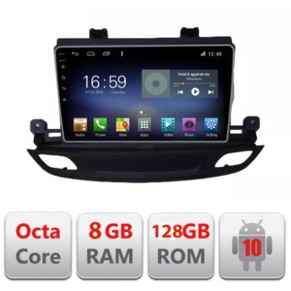 Navigatie Opel Insignia 2018- F-insignia19 Octa Core cu Android Radio Bluetooth Internet GPS WIFI DSP 8+128GB 4G CarStore Technology