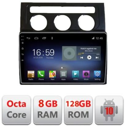 Navigatie VW Touran 2003-2009 clima automata F-touran2 Octa Core cu Android Radio Bluetooth Internet GPS WIFI DSP 8+12 CarStore Technology
