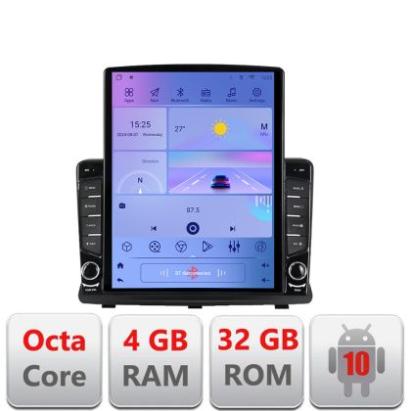 Navigatie Opel Antara G-019 ecran tip TESLA 9.7" cu Android Radio Bluetooth Internet GPS WIFI 4+32GB DSP 4G Octa Core CarStore Technology