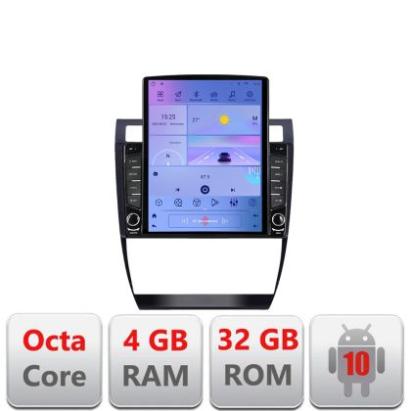 Navigatie Audi A6 G-102 ecran tip TESLA 9.7" cu Android Radio Bluetooth Internet GPS WIFI 4+32GB DSP 4G Octa Core CarStore Technology