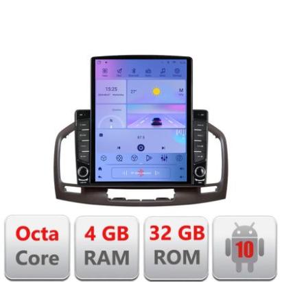 Navigatie Opel Insignia 2009-2013 G-114 ecran tip TESLA 9.7" cu Android Radio Bluetooth Internet GPS WIFI 4+32GB DSP 4 CarStore Technology