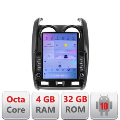 Navigatie Dacia Duster 2012-2019 G-157 ecran tip TESLA 9.7" cu Android Radio Bluetooth Internet GPS WIFI 4+32GB DSP 4G CarStore Technology