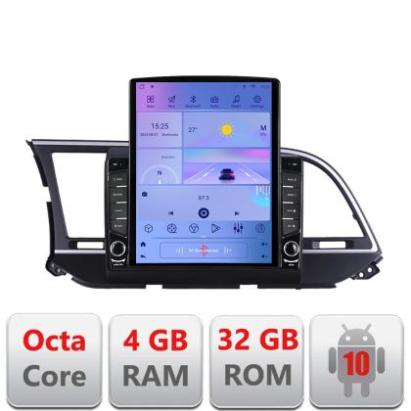 Navigatie HHyundai Elantra 2015-2018 G-581 ecran tip TESLA 9.7" cu Android Radio Bluetooth Internet GPS WIFI 4+32GB DSP CarStore Technology