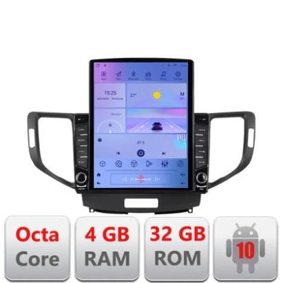 Navigatie Honda Accord 2008-2012 G-8951 ecran tip TESLA 9.7" cu Android Radio Bluetooth Internet GPS WIFI 4+32GB DSP 4 CarStore Technology