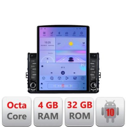 Navigatie grupul VW G-933 ecran tip TESLA 9.7" cu Android Radio Bluetooth Internet GPS WIFI 4+32GB DSP 4G Octa Core CarStore Technology
