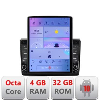 Navigatie Fiat BRAVO 2007-2014 G-BRAVO ecran tip TESLA 9.7" cu Android Radio Bluetooth Internet GPS WIFI 4+32GB DSP 4G CarStore Technology