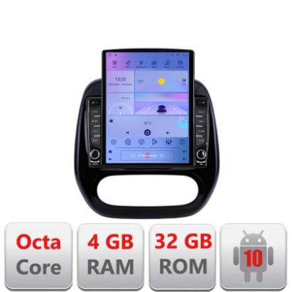 Navigatie Renault Captur G-CAPTUR ecran tip TESLA 9.7" cu Android Radio Bluetooth Internet GPS WIFI 4+32GB DSP 4G Octa CarStore Technology