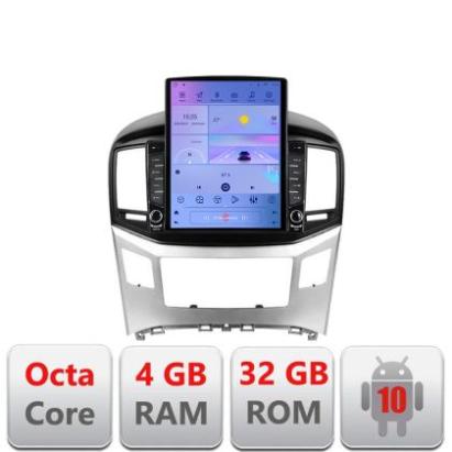 Navigatie HHyundai H1 Starex 2016- G-h1 ecran tip TESLA 9.7" cu Android Radio Bluetooth Internet GPS WIFI 4+32GB DSP 4G CarStore Technology