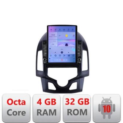 Navigatie HHyundai I30 2009-2012 clima automata G-i30automatic ecran tip TESLA 9.7" cu Android Radio Bluetooth Internet CarStore Technology