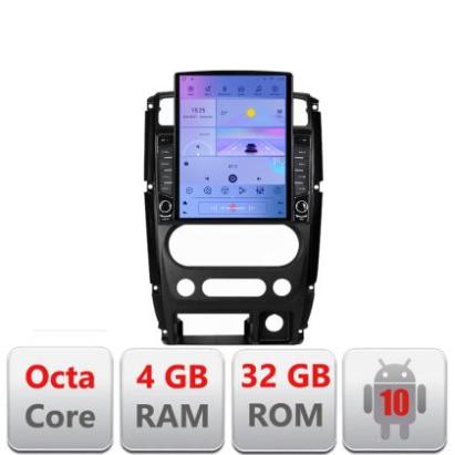 Navigatie Jimny 2007-2016 G-Jimny07 ecran tip TESLA 9.7" cu Android Radio Bluetooth Internet GPS WIFI 4+32GB DSP 4G Oc CarStore Technology