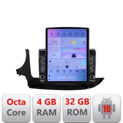 Navigatie Opel Mokka 2016- G-MOKKA2 ecran tip TESLA 9.7" cu Android Radio Bluetooth Internet GPS WIFI 4+32GB DSP 4G Oc CarStore Technology