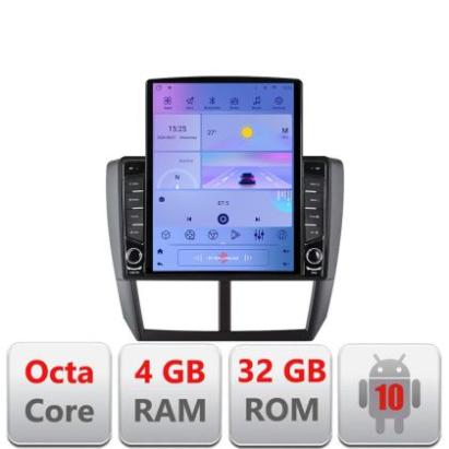 Navigatie Subaru Forester 2007-2013 G-SU01 ecran tip TESLA 9.7" cu Android Radio Bluetooth Internet GPS WIFI 4+32GB DS CarStore Technology