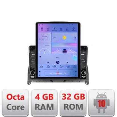 Navigatie Mercedes W204 2008-2012 G-W204 ecran tip TESLA 9.7" cu Android Radio Bluetooth Internet GPS WIFI 4+32GB DSP CarStore Technology