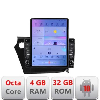 Navigatie Honda Insight 2009-2014 G-insight ecran tip TESLA 9.7" cu Android Radio Bluetooth Internet GPS WIFI 4+32GB D CarStore Technology