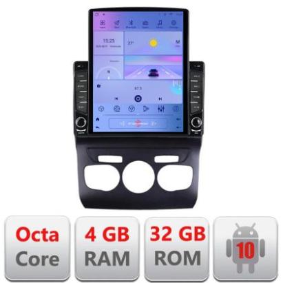 Navigatie Citroen C4 2011-2016 H-241 ecran tip TESLA 9.7" cu Android Radio Bluetooth Internet GPS WIFI 4+32GB DSP 4G O CarStore Technology