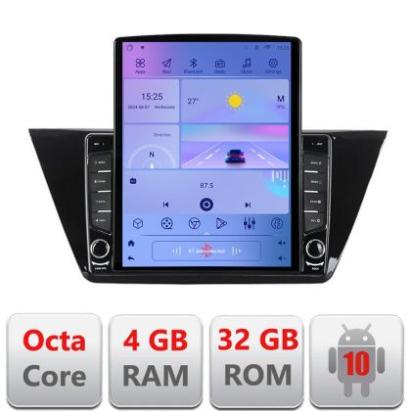 Navigatie VOLKSWAGEN TOURAN 2016- H-3144 ecran tip TESLA 9.7" cu Android Radio Bluetooth Internet GPS WIFI 4+32GB DSP CarStore Technology