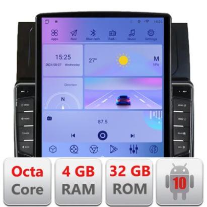 Navigatie VW Touran 2003-2009 clima automata H-touran2 ecran tip TESLA 9.7" cu Android Radio Bluetooth Internet GPS WI CarStore Technology