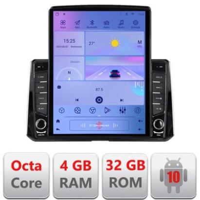 Navigatie Toyota Corolla dupa 2020 H-388 ecran tip TESLA 9.7" cu Android Radio Bluetooth Internet GPS WIFI 4+32GB DSP CarStore Technology