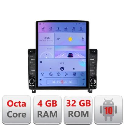 Navigatie Peugeot 407 2004-2011 Ecran TESLA 9.7" 4+32GB 8Core Android Radio Bluetooth GPS DSP Internet WIFI 4G KIT-40 CarStore Technology