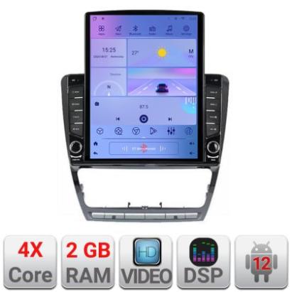 Navigatie Skoda Octavia 2 2005-2013 Manual K-005 ecran tip TESLA 9.7" cu Android Radio Bluetooth Internet GPS WIFI 2+3 CarStore Technology