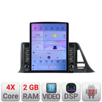 Navigatie Toyota CK-R LOW K-CK-R-A ecran tip TESLA 9.7" cu Android Radio Bluetooth Internet GPS WIFI 2+32 DSP Quad Cor CarStore Technology
