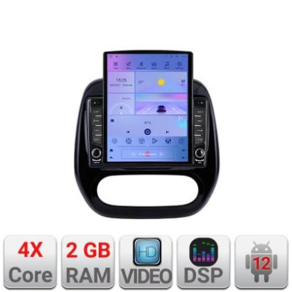 Navigatie Renault Captur K-CAPTUR ecran tip TESLA 9.7" cu Android Radio Bluetooth Internet GPS WIFI 2+32 DSP Quad Core CarStore Technology