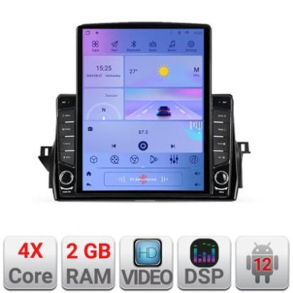 Navigatie Toyota Camry 2021- K-camry2021 ecran tip TESLA 9.7" cu Android Radio Bluetooth Internet GPS WIFI 2+32 DSP Qu CarStore Technology