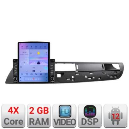 Navigatie Citroen C5 2008-2017 K-C5 ecran tip TESLA 9.7" cu Android Radio Bluetooth Internet GPS WIFI 2+32 DSP Quad Co CarStore Technology