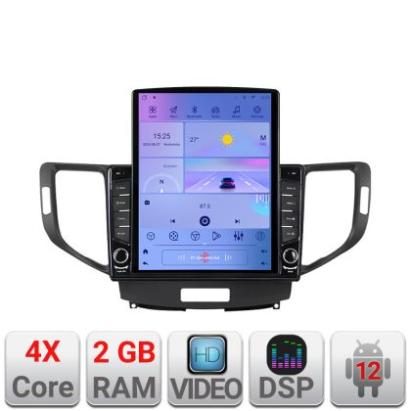 Navigatie Honda Accord 2008-2012 K-8951 ecran tip TESLA 9.7" cu Android Radio Bluetooth Internet GPS WIFI 2+32 DSP Qua CarStore Technology
