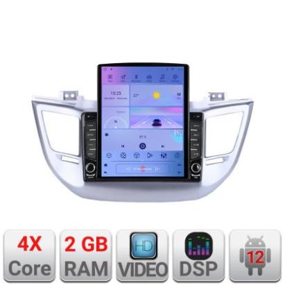 Navigatie Hyundai Tucson K-546 ecran tip TESLA 9.7" cu Android Radio Bluetooth Internet GPS WIFI 2+32 DSP Quad Core CarStore Technology