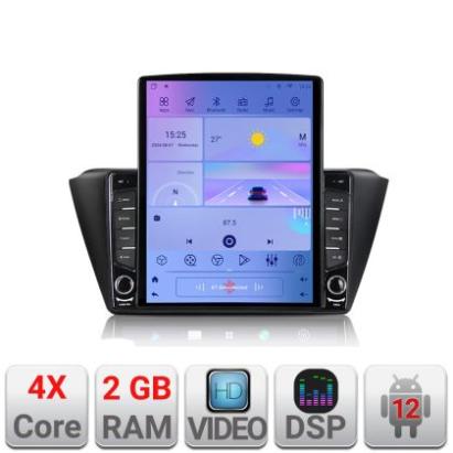 Navigatie Skoda Fabia 2015- K-541 ecran tip TESLA 9.7" cu Android Radio Bluetooth Internet GPS WIFI 2+32 DSP Quad Core CarStore Technology