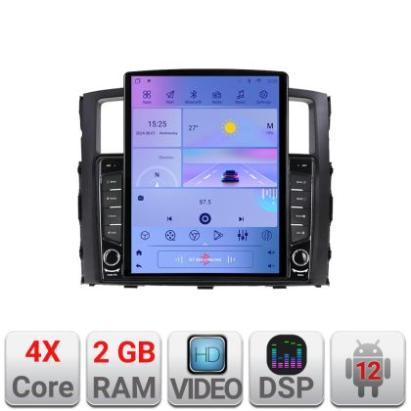 Navigatie Mitsubishi Pajero K-452 ecran tip TESLA 9.7" cu Android Radio Bluetooth Internet GPS WIFI 2+32 DSP Quad Core CarStore Technology