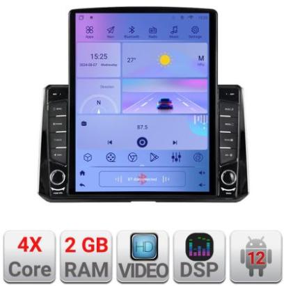 Navigatie Toyota Corolla 2019- K-388-levin ecran tip TESLA 9.7" cu Android Radio Bluetooth Internet GPS WIFI 2+32 DSP CarStore Technology